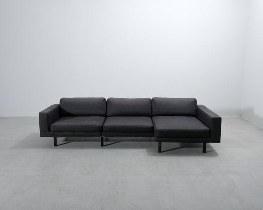 Jonas Ihreborn 3-sitsig soffa svart