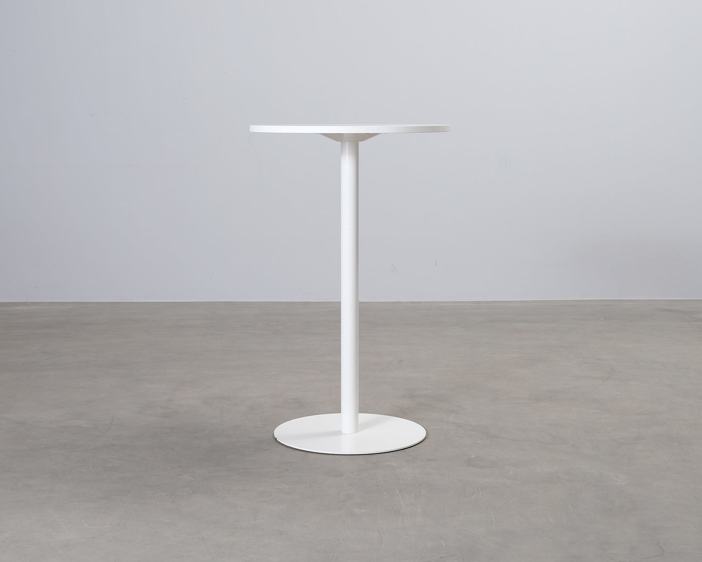 White high round table martela