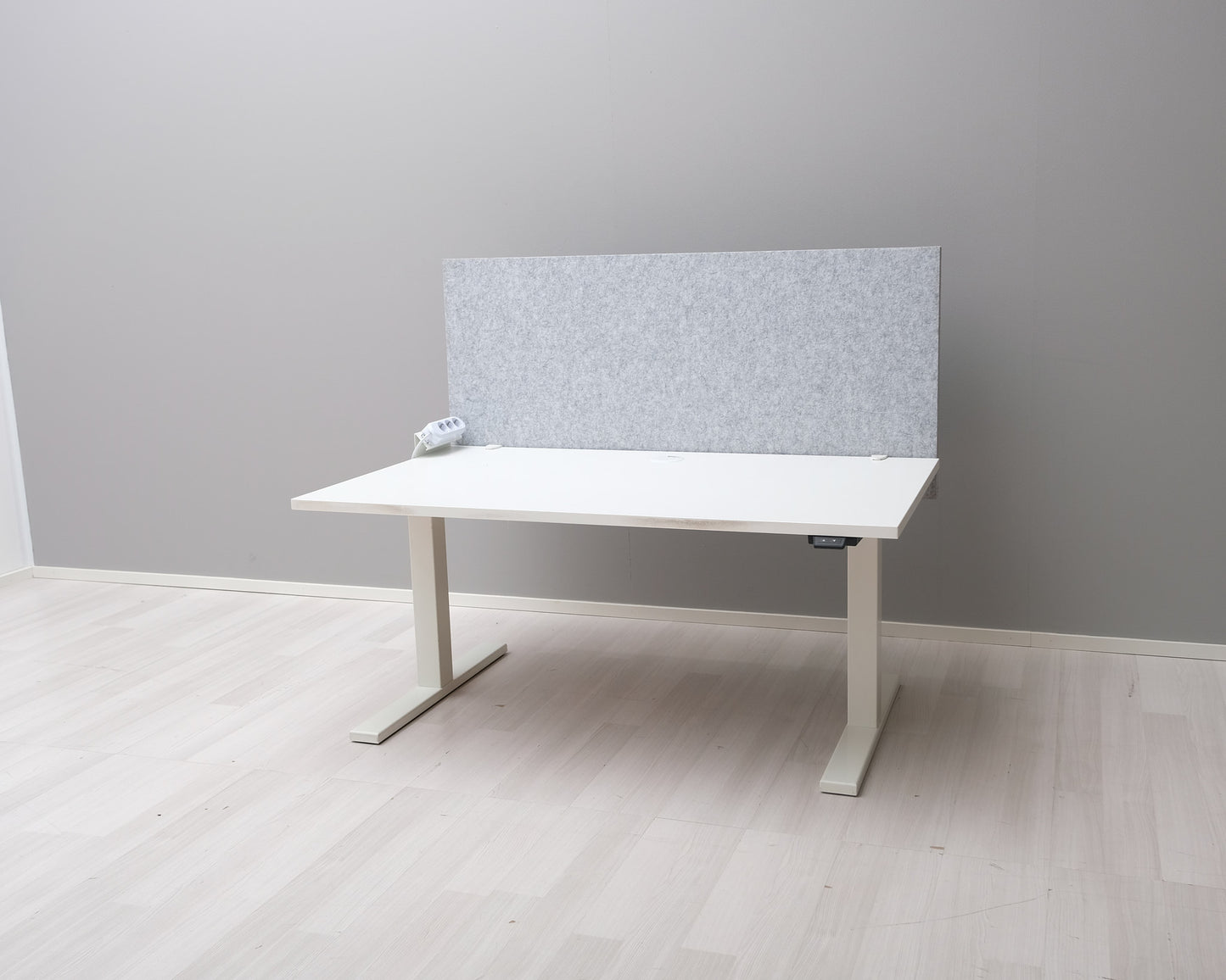 Empire valkoinen sähköpöytä 140x80 cm