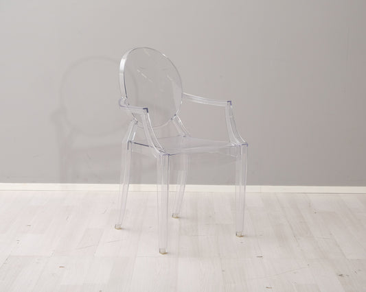 Kartell Louis Ghost tuoli, kirkas