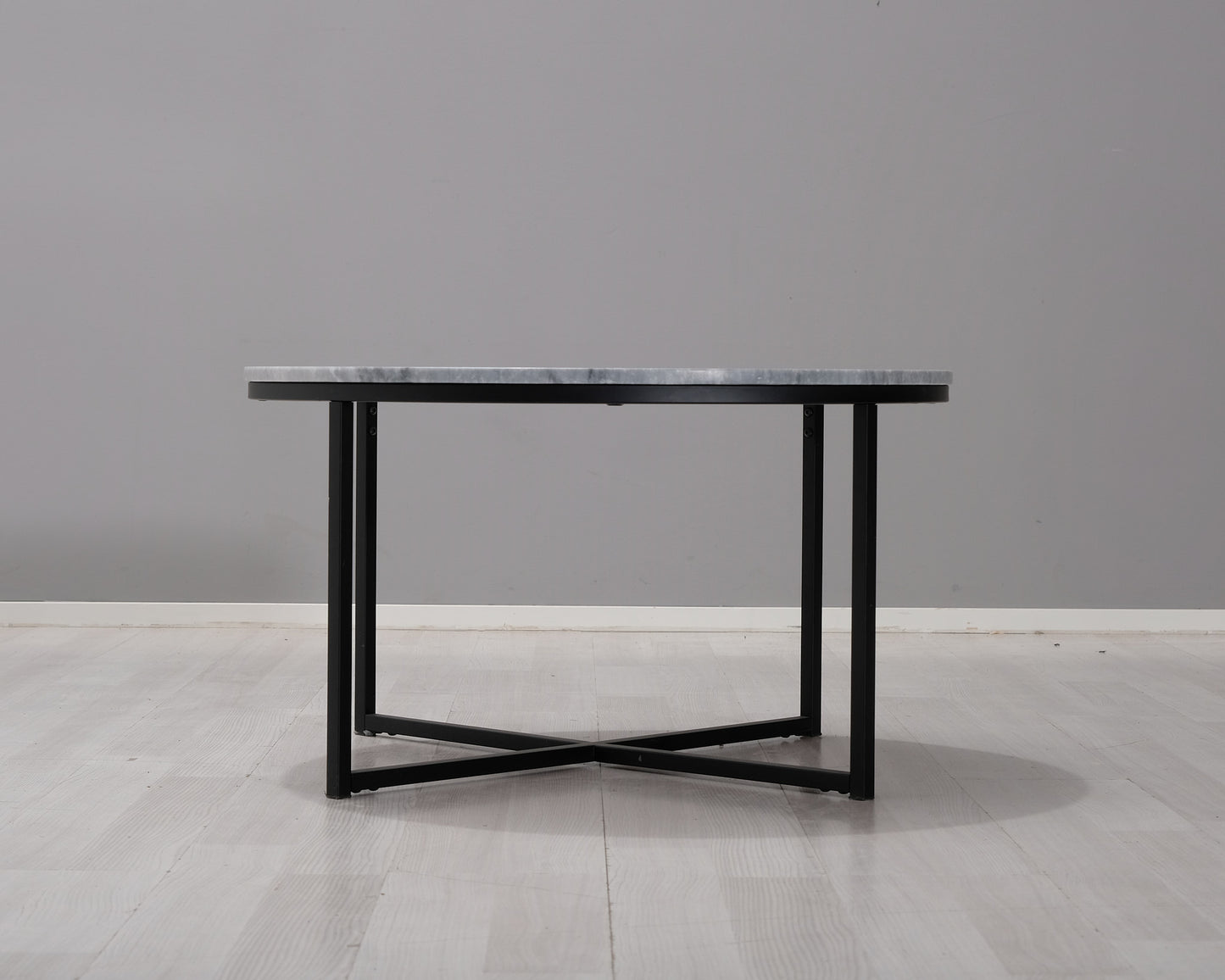 Soffbord rund marmor