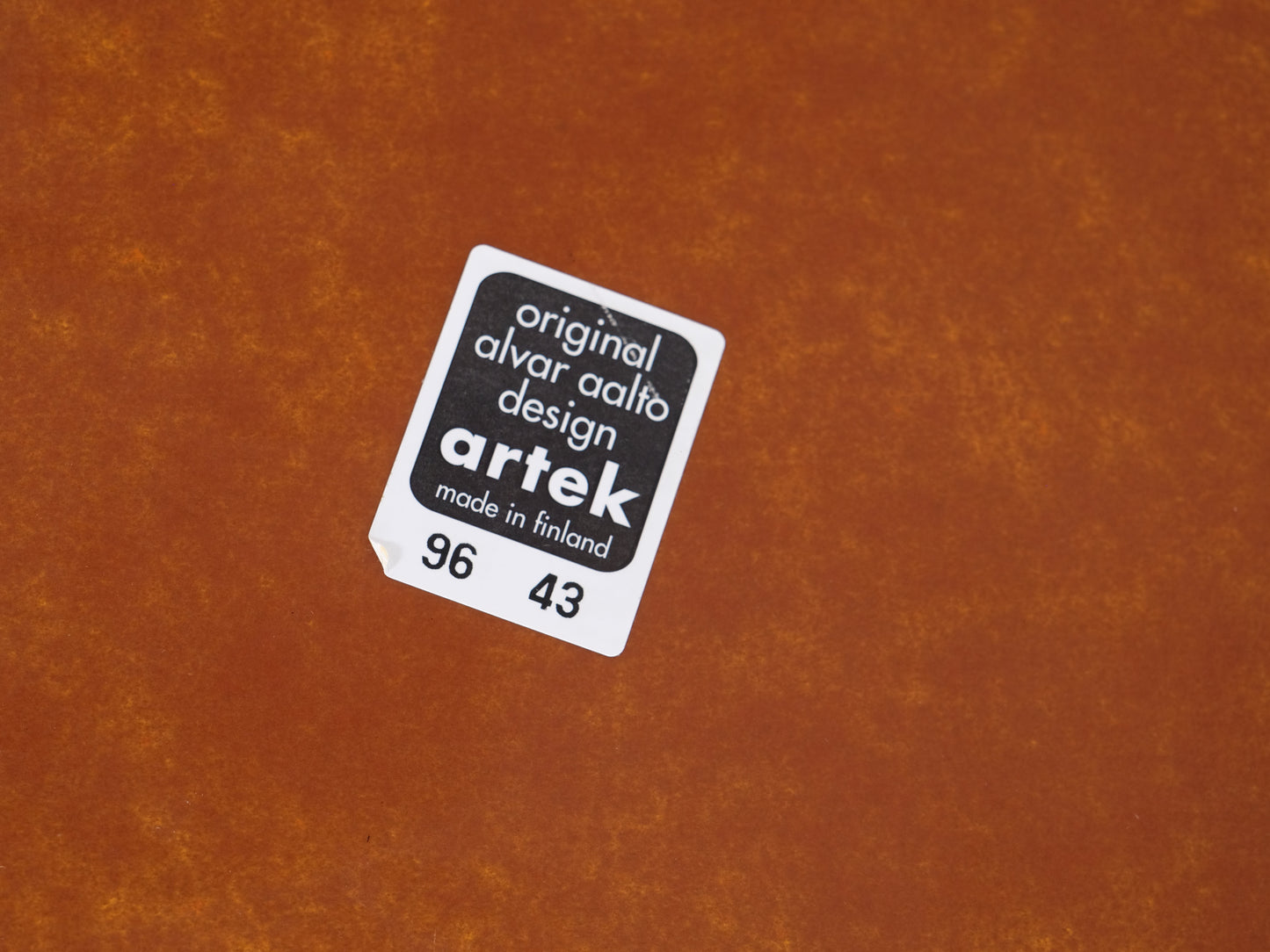 Artek ruokapöytä 120 x 85 cm sininen